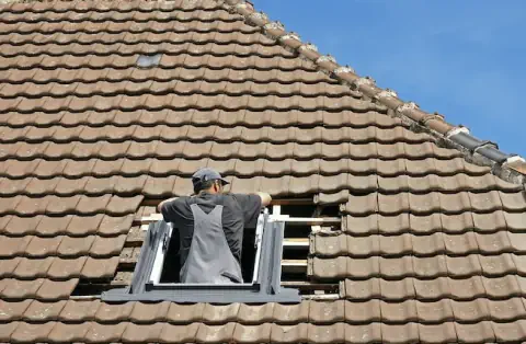 Pose de velux - Merlines